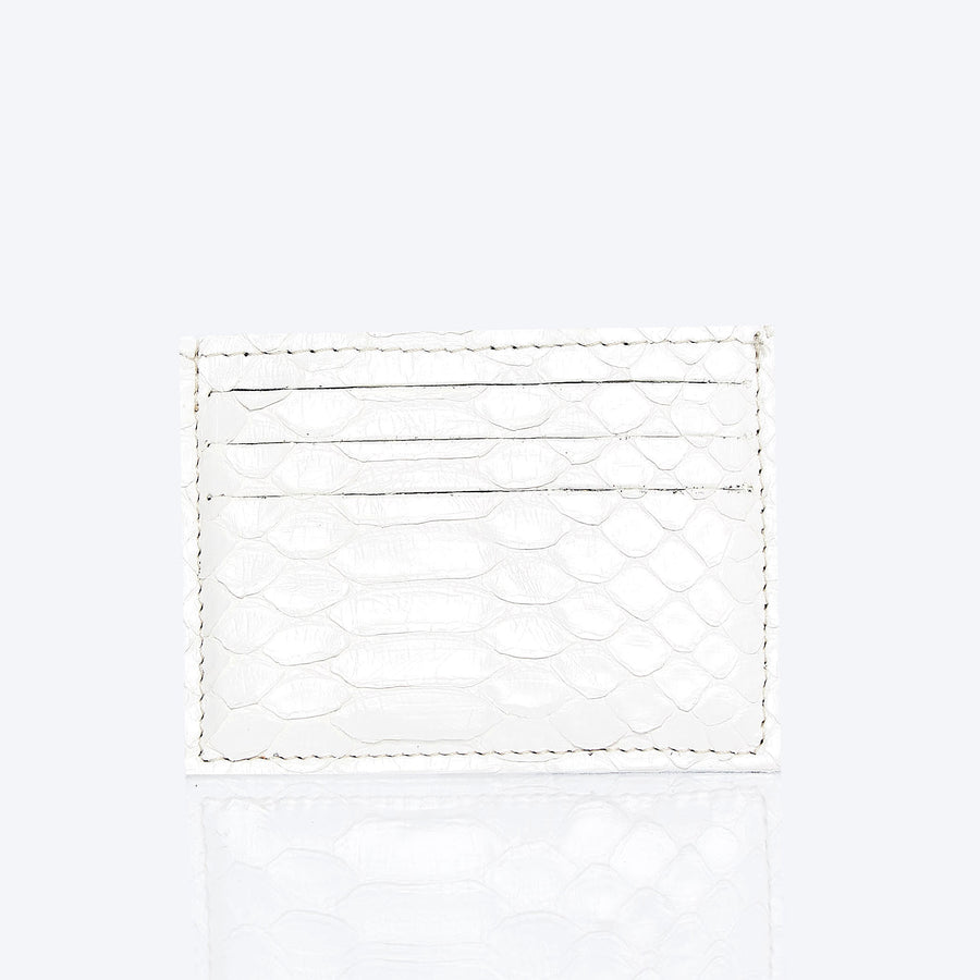 White Python Card holder