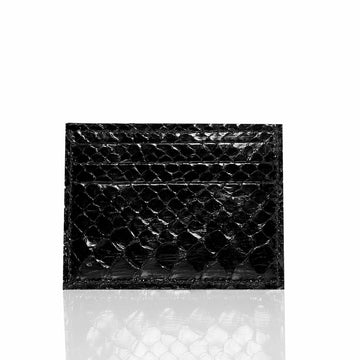 Black Python Card holder