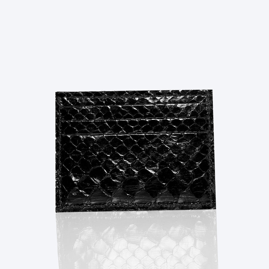 Black Python Card holder